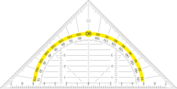 Original Geodreieck Set square Geodreieck.svg