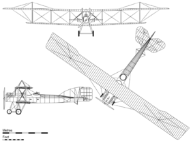 vue en plan de l’avion