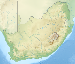 2014 Orkney earthquake is located in South Africa