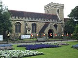 St Peter's Church, Bedford, where Farrar carried out inspection reports