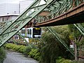 Wuppertaler Schwebebahn Westende