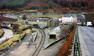 Aberbeeg railway station Disused railway station in Aberbeeg, Wales