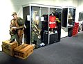A uniform gallery in the museum