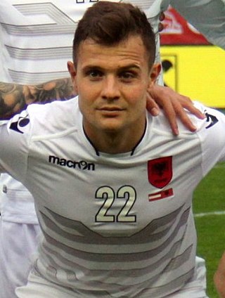 <span class="mw-page-title-main">Amir Abrashi</span> Albanian footballer (born 1990)