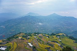 Rice terraces in Bản Phùng, Hoàng Su Phì