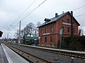 Empfangsgebäude des Bahnhofs Neukirchen-Klaffenbach (2016)