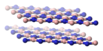 Hexagonal g-BN (grafitstruktur)