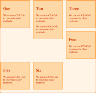 <span class="mw-page-title-main">CSS grid layout</span> CSS properties for complex responsive webpages