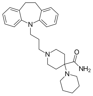 <span class="mw-page-title-main">Carpipramine</span> Antipsychotic medication