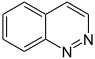 Structuurformule van cinnoline