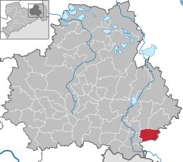 Cunewalde – Mappa