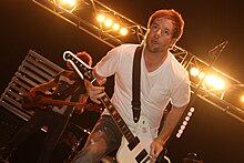 David Cook at Moody Gardens in Galveston, Texas, as part of the Declaration tour Davidgalveston.jpg