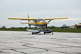 De Havilland Canada DHC-2 Turbo Beaver en roulage.