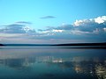 Flotten Lake, dusk