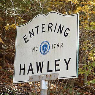 <span class="mw-page-title-main">Hawley, Massachusetts</span> Town in Massachusetts, United States