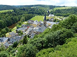 View of the town