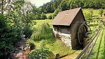 Die Straßerhofmühle in Hornberg, eine typische Schwarzwälder Bauernmühle