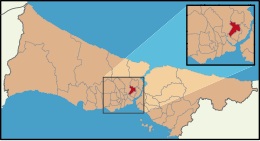 Kağıthane – Localizzazione