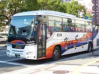 九州では高速車第1号として導入された九州産交の現行型日野セレガ （画像は「きりしま号」運用時）