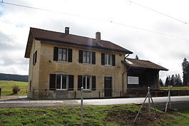 Old La Chaux-des-Breuleux railway station