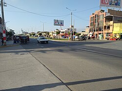 Main street of Lambayeque