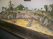 Model of Bailey's Dam