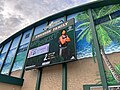 The Swanson Beach Volleyball Complex, home to Cal Poly's women's beach volleyball squad, borders Mott Athletics Center.