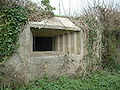 Pillbox embrasures, Large, on Taunton Stop Line