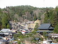 東山遊歩道より東山寺町を望む