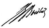 signature d'Arthur de Boislisle