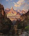 Zoroaster Temple, oil on canvas by Thomas Moran