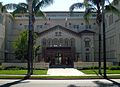 Entrance to Chapman University School of Law