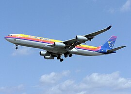 Air Jamaica әуе тасымалдаушысының A340 ұшағы