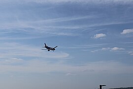 Allegiant Air Airbus A320-200 Landing at Concord-Padgett Regional Airport 07.jpg