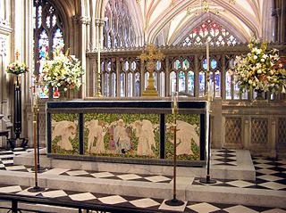 <i>Antependium</i> Ornament on the front of a Christian altar