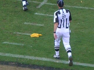 <span class="mw-page-title-main">Penalty (gridiron football)</span> Penalty in American football