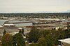 Waterfront as seen from Viking Union Plaza at WWU