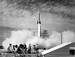 Lancement d'une fusée « Bumper » à Cap Canaveral le 24 juillet 1950