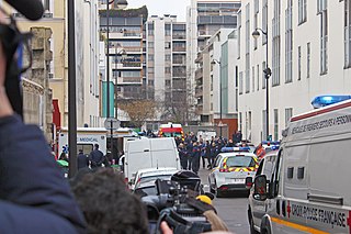 <i>Charlie Hebdo</i> shooting 2015 terrorist attack in Paris, France