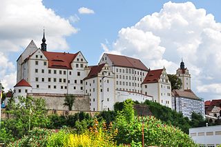 <span class="mw-page-title-main">Colditz Castle</span> Renaissance castle in Colditz, Saxony, Germany