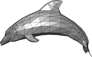 <span class="mw-page-title-main">Polygon mesh</span> Set of polygons to define a 3D model