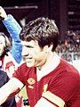 Emlyn Hughes op 6 april 1977 geboren op 28 augustus 1947