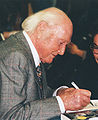 Heinrich Harrer op 19 oktober 1997 geboren op 6 juli 1912