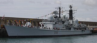 HMS <i>York</i> (D98) Destroyer of the Royal Navy