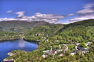 <span class="mw-page-title-main">Hyllestad</span> Municipality in Vestland, Norway