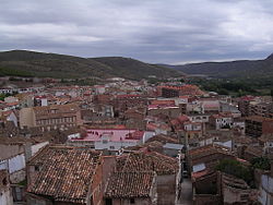 Illueca as seen from Antipope Benedict XIII's castle