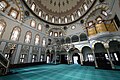 Interior of the mosque, looking towards the entrance