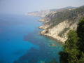 Pemandangan Laut Ionia dari Kefalonia.