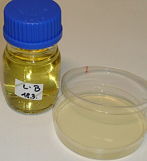 Lysogeny broth culture medium used in microbiology