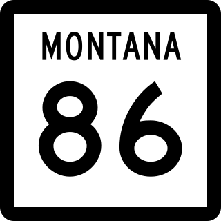 <span class="mw-page-title-main">Montana Highway 86</span> State highway in Montana, United States